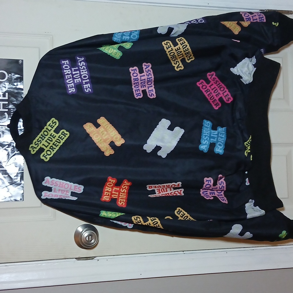 Assholes live forever / reversible / bomber jacket